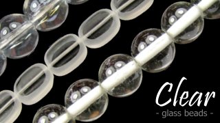 clear glass beads australia