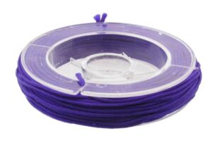 purple beading nylon cord for knotting