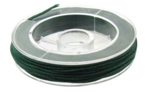 emerald green beading nylon cord