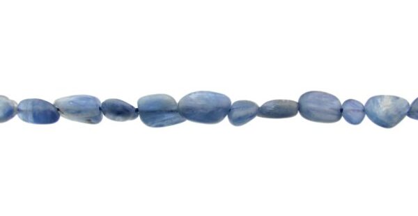 kyanite pebble gemstone nugget beads