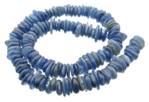 kyanite slice gemstone nugget beads