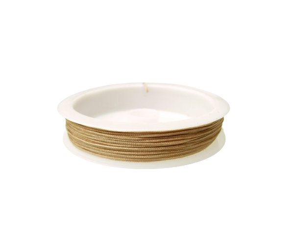 latte brown nylon cord for knotting