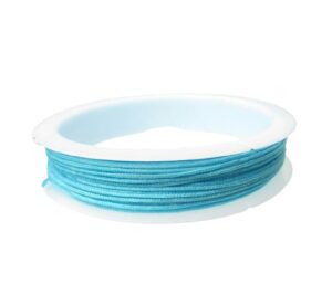 light blue nylon knotting cord