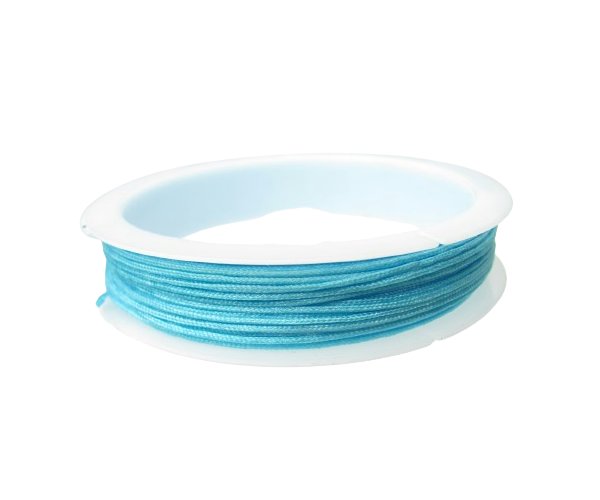 light blue nylon knotting cord