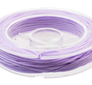 light purple beading nylon cord for knotting