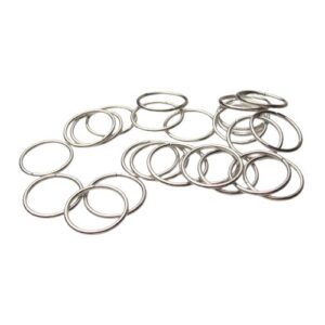 16mm nickel silver jump rings