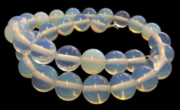 12mm round opalite beads