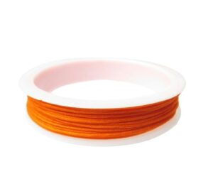 orange nylon knotting cord