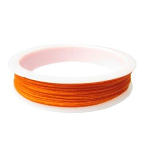 orange nylon knotting cord