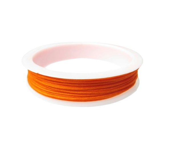orange nylon knotting cord