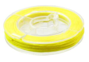 yellow beading nylon cord macrame