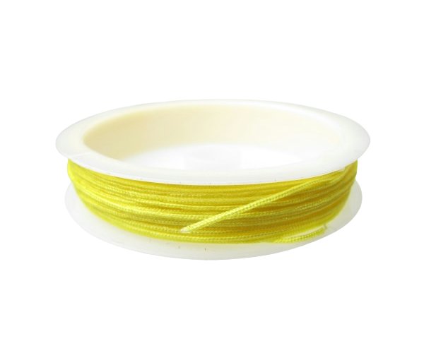 yellow knotting cord nylon