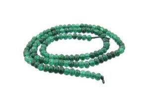dyed jade rondelle gemstone beads