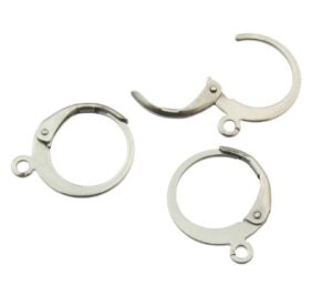 stainless steel lever back earrings findings