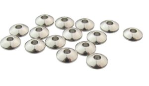 stainless steel rondelle beads spacers