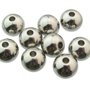 stain;ess steel round beads 8mm
