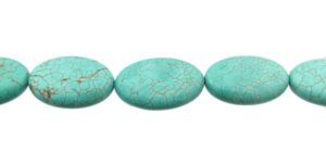 turquoise oval beads australia