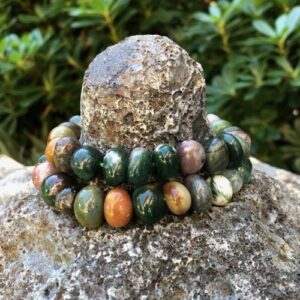 fancy jasper nugget gemstone beads natural crystals australia