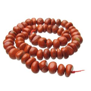 red jasper nugget gemstone beads natural crystals