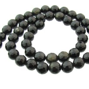 golden obsidian gemstone beads