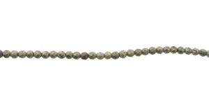 pyrite faceted round beads 4mm