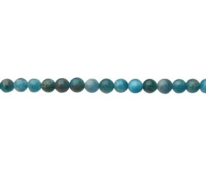 apatite 4mm round gemstone beads