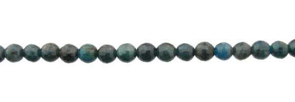 apatite beads in faceted round 8mm