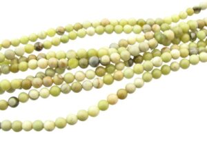 australian jade gemstone round beads 4mm