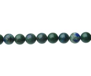 chrysocolla 8mm round gemstone beads