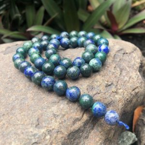 chrysocolla 8mm round gemstone beads