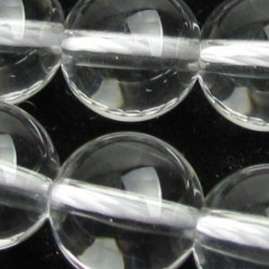 Clear Quartz Natural Round gemstone beads 8mm
