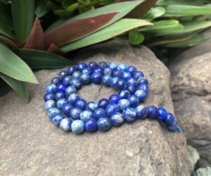lapis lazuli faceted round 6mm beads