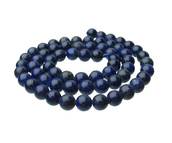lapis lazuli gemstone round beads 6mm
