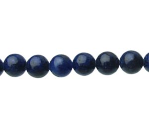 lapis lazuli gemstone round beads 6mm