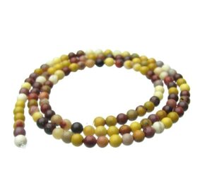 mookaite gemstone round tiny beads 3mm