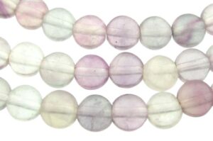 fluorite gemstone round beads 4mm