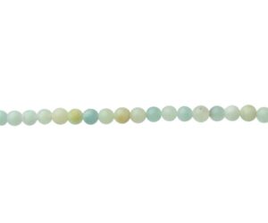 amazonite round gemstone beads 4mm