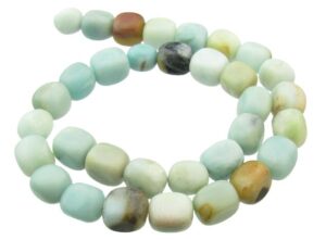 amazonite nugget gemstone beads