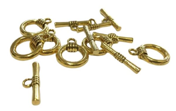 gold toggle clasps