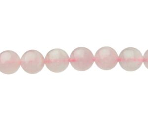 rose quartz 12mm round natural crystal beads