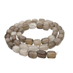 smoky quartz small nugget natural gemstone beads