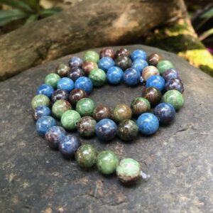 southafricanchalcedony8mmbeads4 south african chalcedony gemstone round beads 8mm
