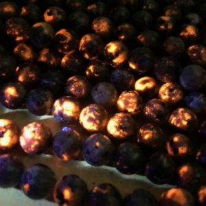 yooperlite flame stone natural gemstone beads Australia