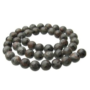 yooperlite flame stone natural gemstone beads Australia 8mm