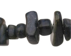 dark grey shell chip beads