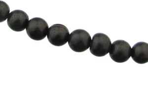 black round wood beads 8mm