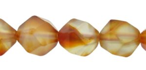 carnelian natural nugget crystals 8mm