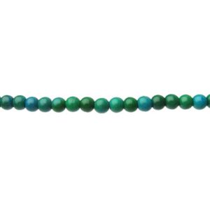 chrysocolla 4mm round gemstone beads