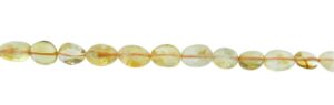 natural citrine small nugget pebble gemstone crystal beads