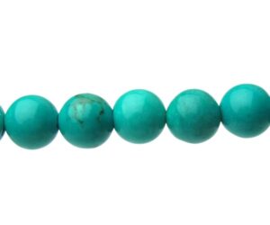 green turquoise magnesite round gemstone beads 8mm